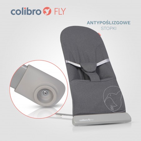 Leżaczek dziecięcy Colibro Fly Onyx - 19