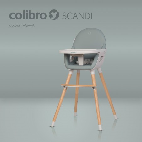 Krzesło do karmienia Colibro Scandi Agava - 3