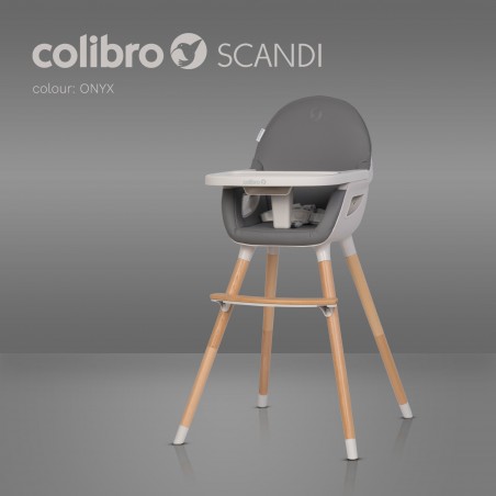 Krzesło do karmienia Colibro Scandi Onyx - 3
