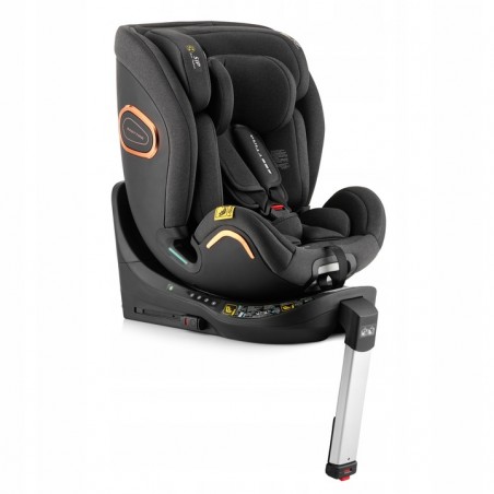 Fotelik samochodowy i-Size 40-150cm Sesttino Shiver 0-36kg ISOFIX Black/Gold - 1