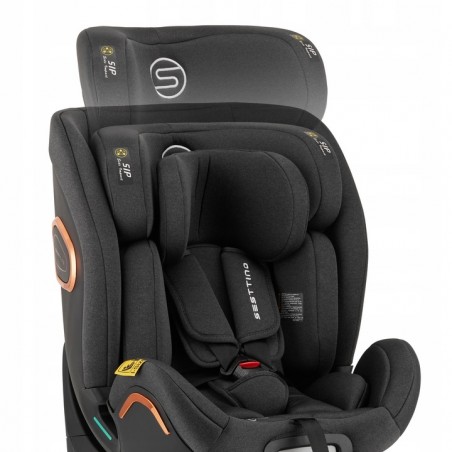 Fotelik samochodowy i-Size 40-150cm Sesttino Shiver 0-36kg ISOFIX Black/Gold - 5