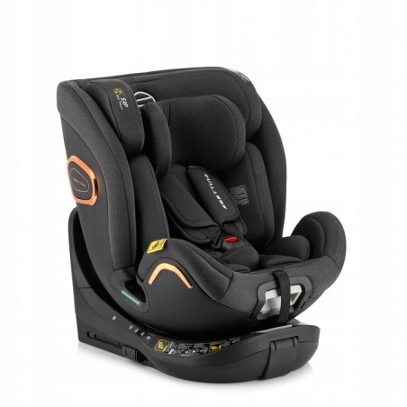 Fotelik samochodowy i-Size 40-150cm Sesttino Shiver 0-36kg ISOFIX Black/Gold - 9