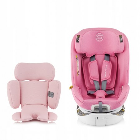 Fotelik samochodowy i-Size 40-150cm Sesttino Shiver 0-36kg ISOFIX Pink/Gold - 6