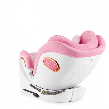 Fotelik samochodowy i-Size 40-150cm Sesttino Shiver 0-36kg ISOFIX Pink/Gold - 11