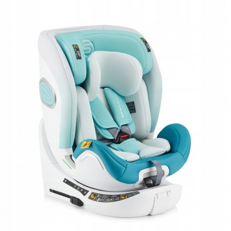 Fotelik samochodowy i-Size 40-150cm Sesttino Shiver 0-36kg ISOFIX Blue/Silver - 8