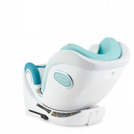 Fotelik samochodowy i-Size 40-150cm Sesttino Shiver 0-36kg ISOFIX Blue/Silver - 11