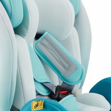 Fotelik samochodowy i-Size 40-150cm Sesttino Shiver 0-36kg ISOFIX Blue/Silver - 13