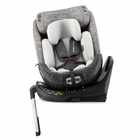 Fotelik samochodowy i-Size 40-150cm Sesttino Shiver 0-36kg ISOFIX Grey/Gold - 8