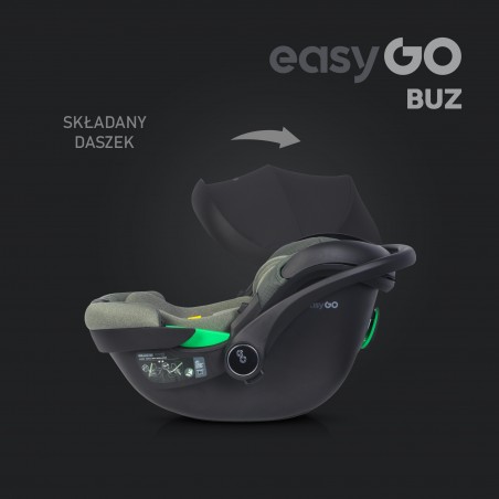 EasyGo Buz fotelik samochodowy nosidełko 0-13 kg Greener - 5