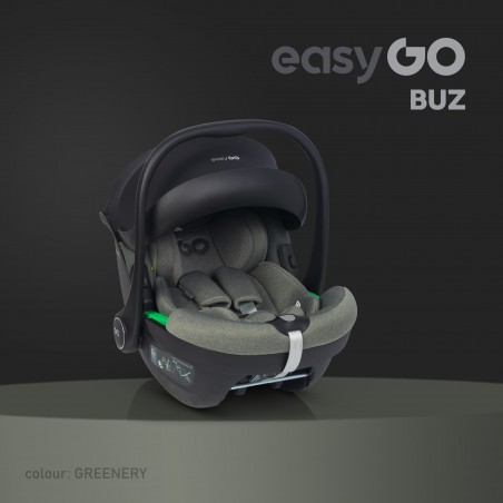 EasyGo Buz fotelik samochodowy nosidełko 0-13 kg Greener - 3