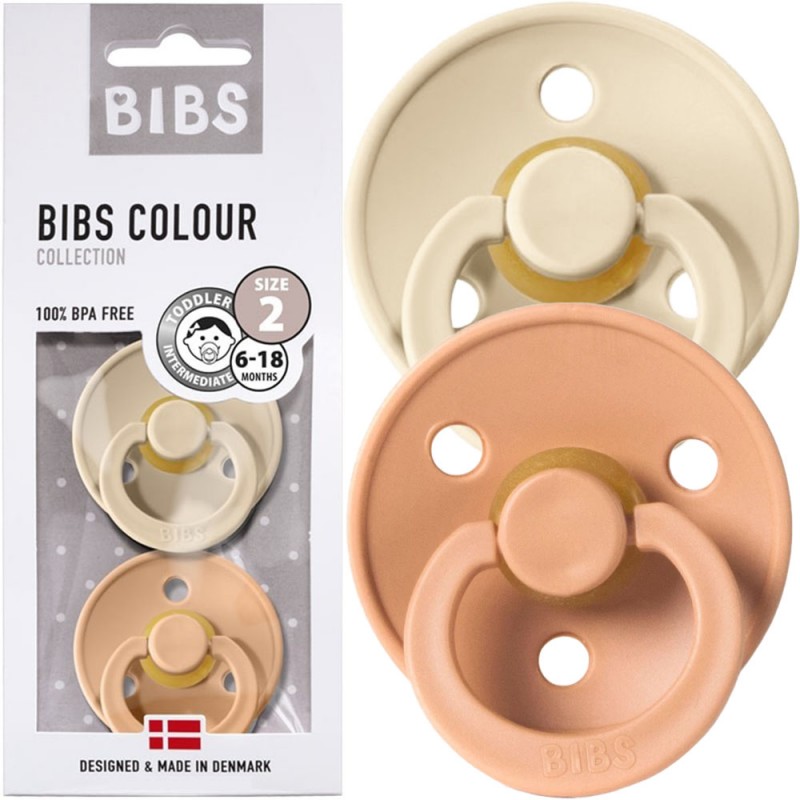 BIBS Colour Vanilla/Blush (6-18m) – Amali