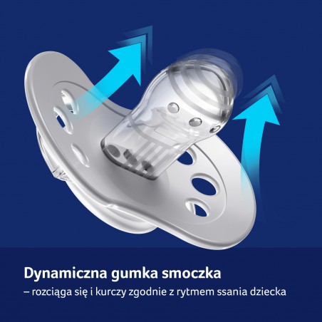 Smoczek dynamiczny Lovi 3-6m 2szt. Harmony Boy - 6