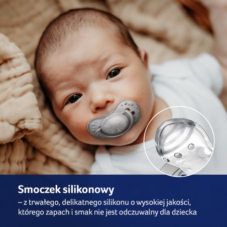 Smoczek dynamiczny Lovi 3-6m 2szt. Harmony Boy - 8