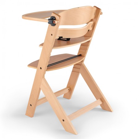 Krzesełko do karmienia drewniane Kinderkraft ENOCK drewniane bez poduszki - 3