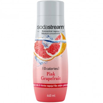 SodaStream PINK GRAPEFRUIT ZERO syrop koncentrat 440 ml do Saturatora