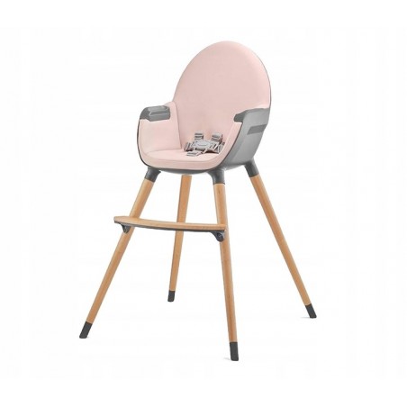 Krzesełko do karmienia Kinderkraft FINI pink - 4