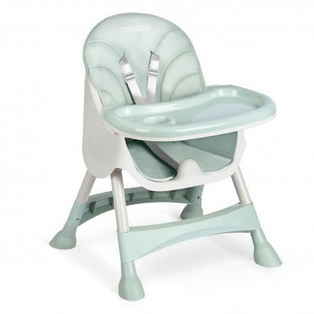 Krzesełko do karmienia ze stolikiem Milo zielone - 2