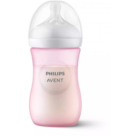 Philips Avent Butelka Natural Responsywna 260 ml 1m+ Różowa SCY903/11 RESPONSE - 9