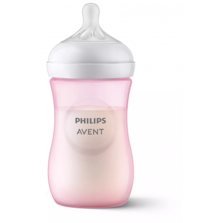 Philips Avent Butelka Natural Responsywna 260 ml 1m+ Różowa SCY903/11 RESPONSE - 12