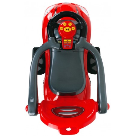 Sun Baby Jeździk  pchacz chodzik Mega car z popychaczem 24m+ czerwony - 6