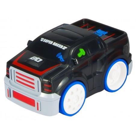 Sun Baby Zabawka interaktywne autko jeep z odgłosem silnika czarne - 1