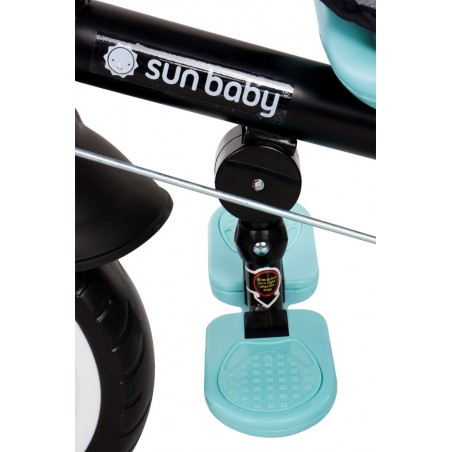 Sun Baby Rowerek trójkołowy Fresh 360 - turkusowo-szary - 8
