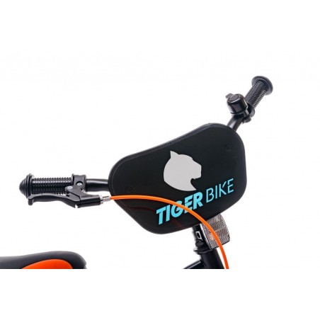 Sun Baby Rowerek dla chłopca 16 cali Tiger Bike z pchaczem czarno - pomarańczow - turkusowy - 6