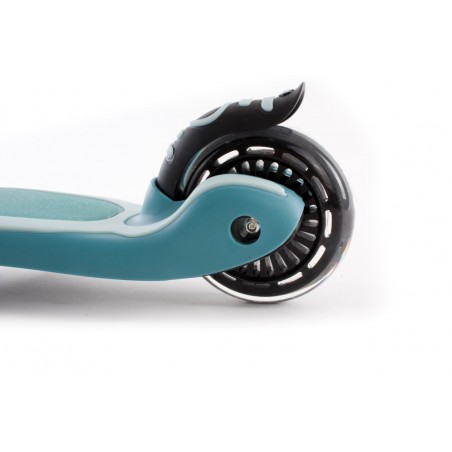 Sun Baby Rowerek biegowy i hulajnoga Flash z kołami LED - pastelowy turkusowo niebieski - 4