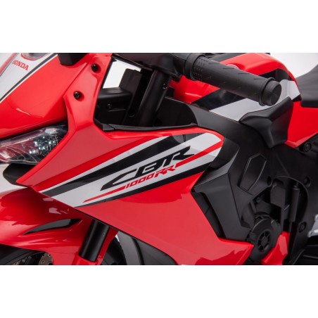 Sun Baby Jeździk na akumulator motor Honda CBR 1000RR czerwony, światła, dźwięki - 4