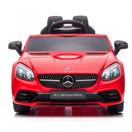 Sun Baby Jeździk na akumulator Mercedes BENZ SLC300 Cabrio czerwony, dźwięki, światła, pilot - 6