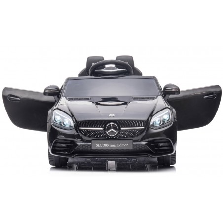 Sun Baby Jeździk na akumulator Mercedes BENZ SLC300 Cabrio czarny, dźwięki, światła, pilot - 10