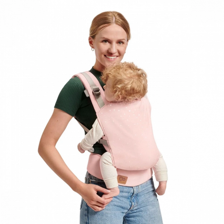 Nosidełko ergonomiczne dla dzieci Kinderkraft MILO Confetti Pink - 2