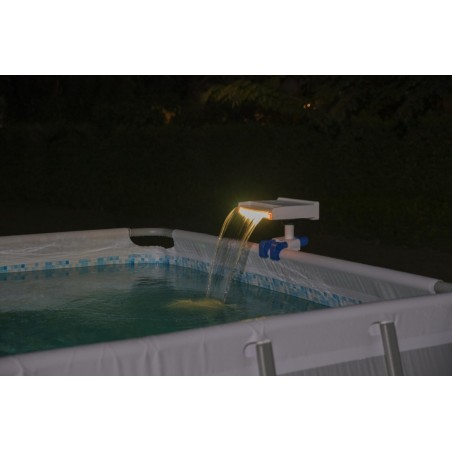 Fontanna wodna z Podświetleniem LED do basenów ogrodowych BESTWAY 8 trybów - 6