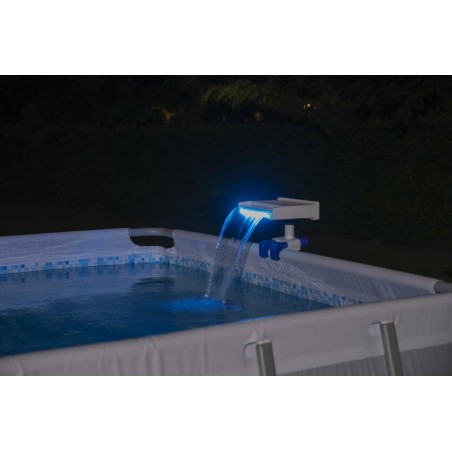 Fontanna wodna z Podświetleniem LED do basenów ogrodowych BESTWAY 8 trybów - 7