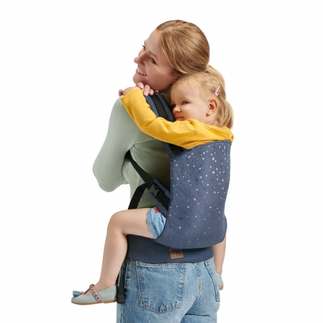Nosidełko ergonomiczne dla dzieci Kinderkraft NINO Confetti Denim - 1