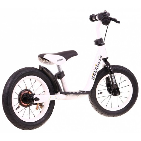 Rowerek biegowy SporTrike Balancer dla dzieci Biały Pierwszy rowerek do Nauki jazdy - 3