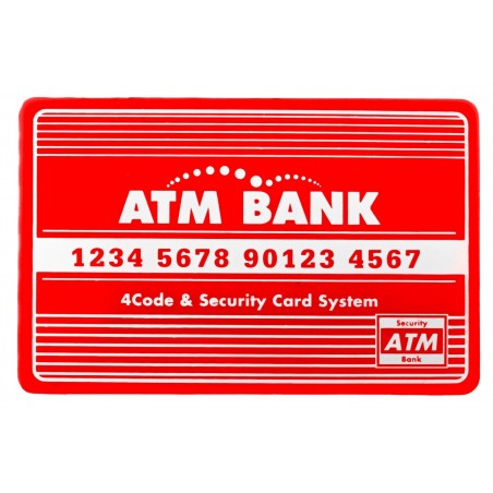 Bankomat skarbonka dla dzieci 3+ czerwony Interaktywne funkcje + Karta bankomatowa - 2