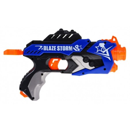 Sprężynowy Pistolet dla dzieci 8+ Blaze Storm 5 pocisków Kulek z pianki + Ręczny mechanizm - 3