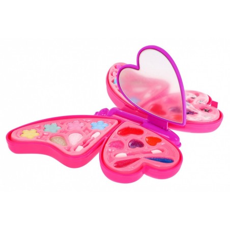 Zestaw kosmetyków Różowy Motyl dla dzieci 5+ Makijaż + Akcesoria do włosów i paznokci - 2