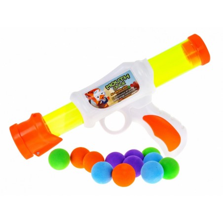 Kaczka z Pistoletem na kulki dla dzieci 8+ Interaktywna gra zręcznościowa + 12 kulek z pianki - 3