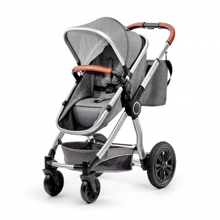 Kinderkraft wózek wielofunkcyjny 3w1 Veo Grey - 13