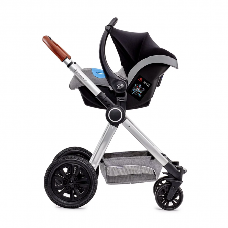Kinderkraft wózek wielofunkcyjny 3w1 Veo Grey - 18