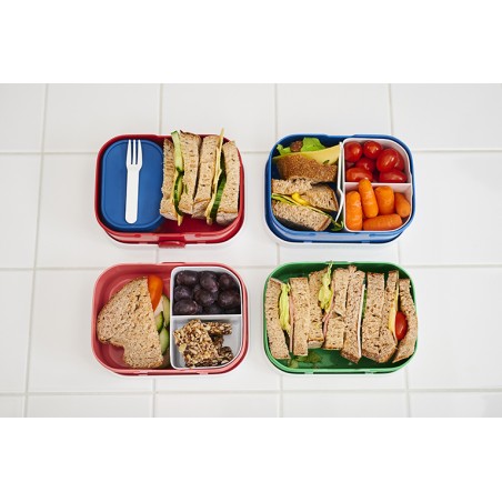 MEPAL Zestaw Little Dutch Śniadaniówka Lunchbox + Bidon dla dzieci Campus Little Goose - 11