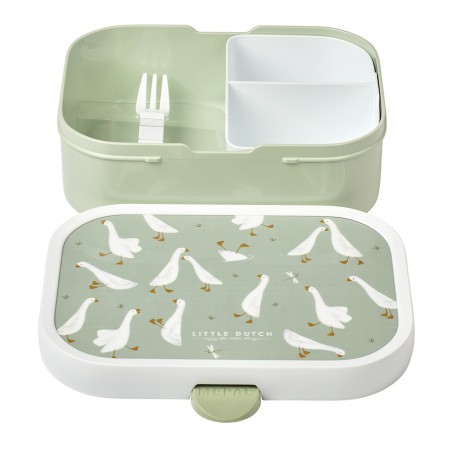 MEPAL Zestaw Little Dutch Śniadaniówka Lunchbox + Bidon dla dzieci Campus Little Goose - 4