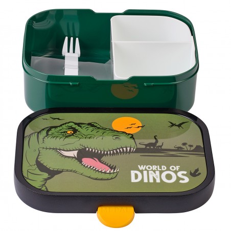 MEPAL Zestaw Śniadaniówka Lunchbox + Bidon dla dzieci Campus Dino 107410165381 - 4