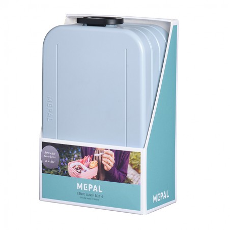 MEPAL Śniadaniówka Lunchbox Bento Midi dla dzieci Nordic Blue 900 ml - 2