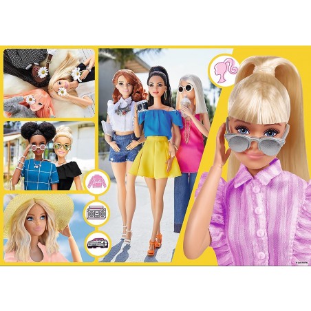 Puzzle 100el Brokatowa Barbie TREFL 14830 - 1