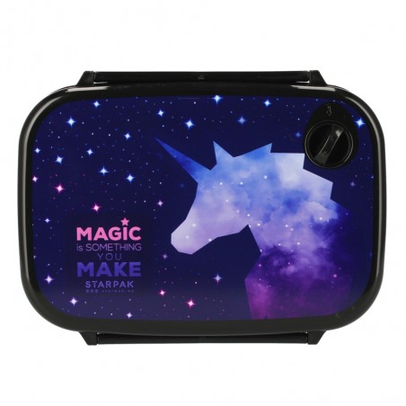 Pudełko śniadaniowe Galaxy Unicorn STARPAK 486109 - 1