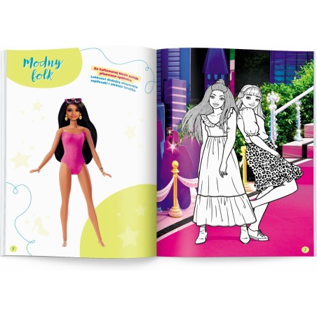 Barbie książka pokaz mody Ameet - 1