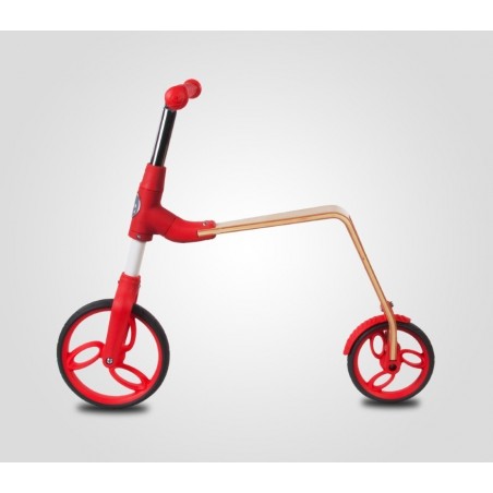 Sun Baby Rowerek biegowy i hulajnoga EVO 360° - czerwony - 1